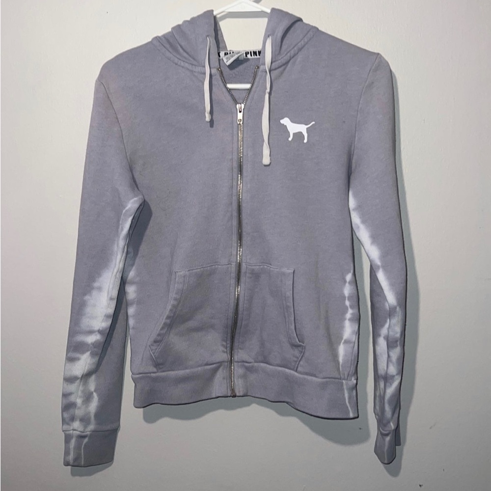Pink Zip Up Hoodie
